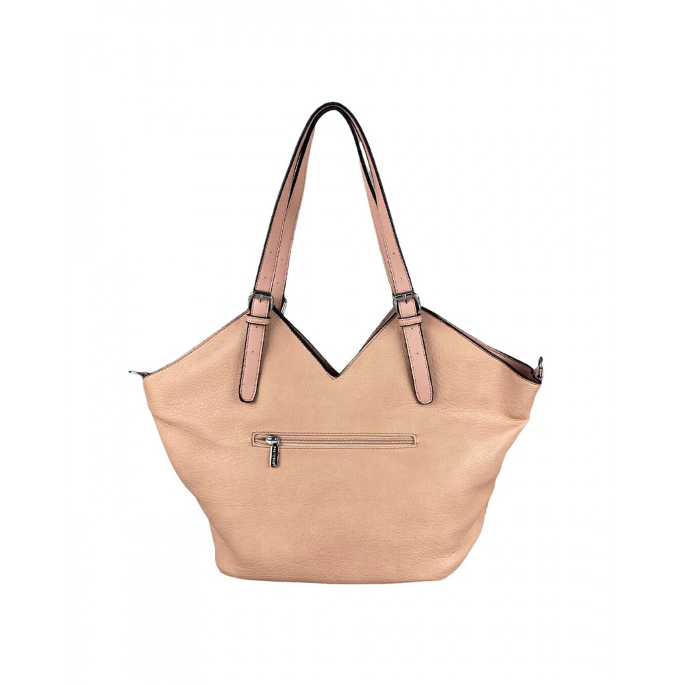 Bag to Bag All day Γυναικεία Τσάντα 'Ωμου CC-04 Ρόζ ACCESSORIES