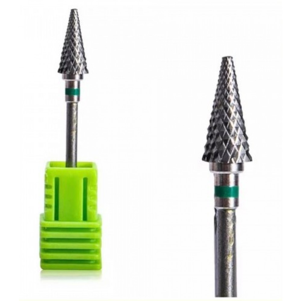 Επαγγελματικό Φρεζάκι Carbide Cone Green Nο 106 Προϊόντα Νυχιών 