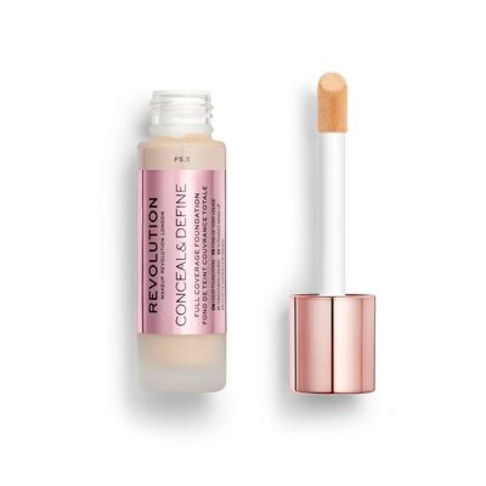 Revolution Beauty Conceal and Define Full Coverage Foundation F5.5 23ml Μακιγιάζ
