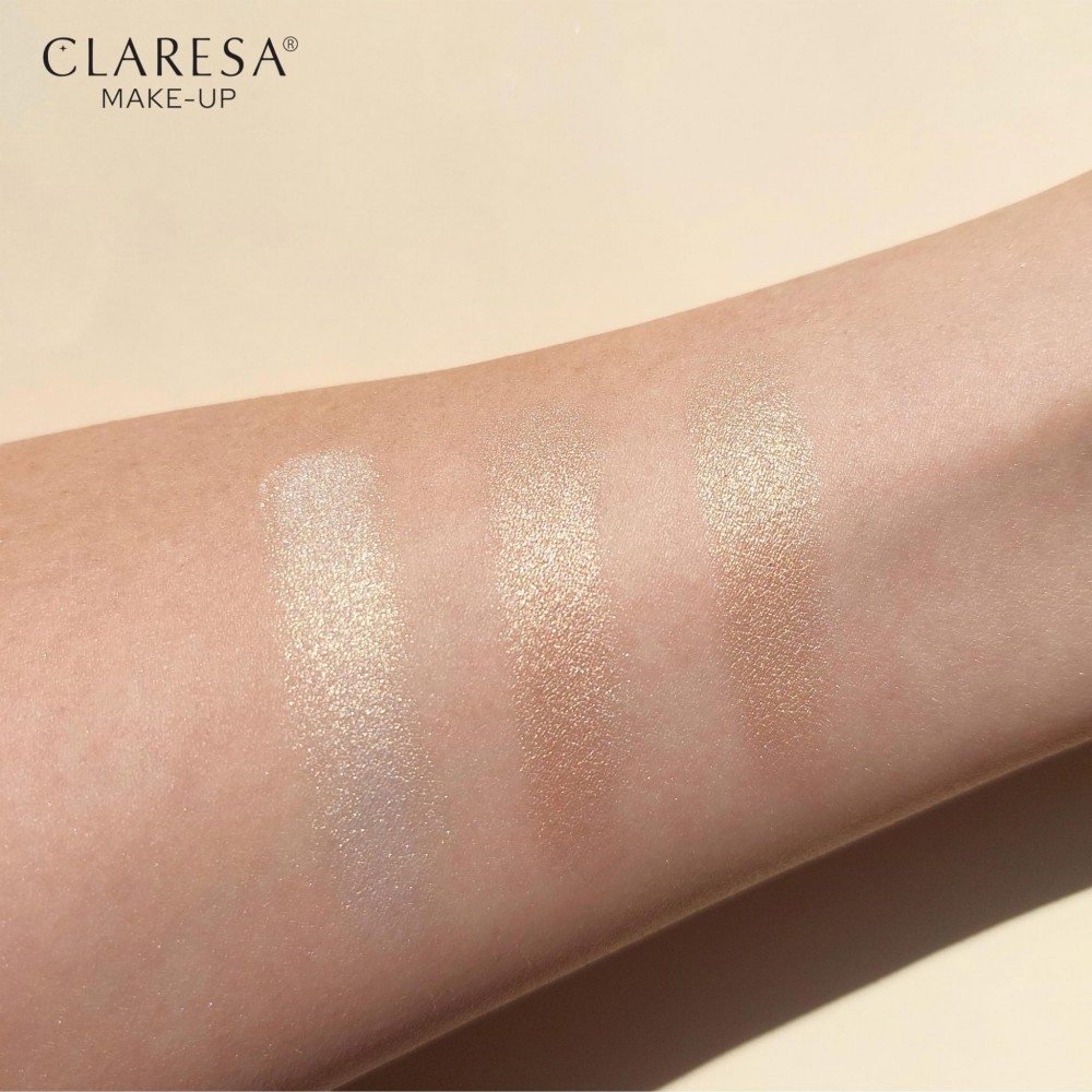 Claresa Too Glam To Give A Damn Highlighter Palette No 11 Rosy Glow  Παλέτα Highlighter προσώπου (12.5g) MAKEUP
