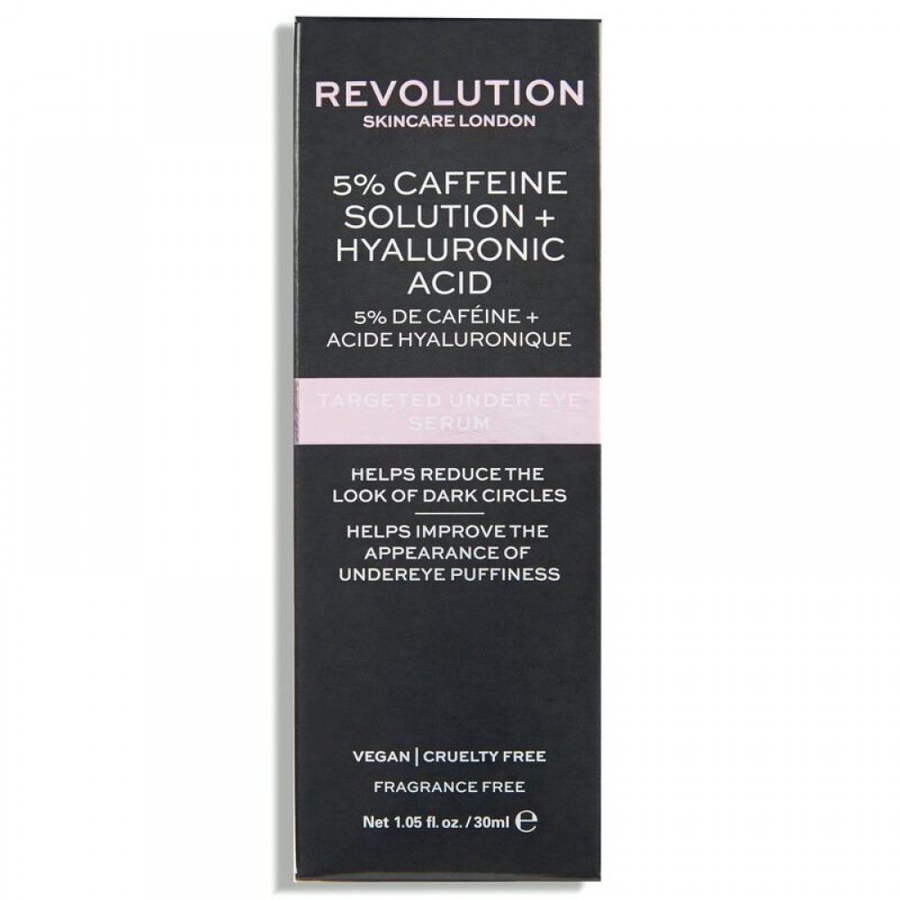 Revolution Skincare Targeted Under Eye Serum - 5% Caffeine and Hyaluronic Acid Serum SKINCARE