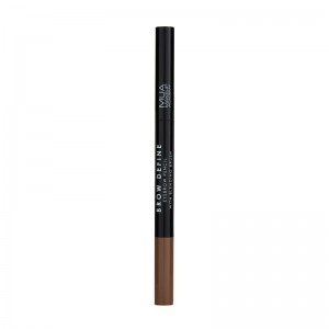 Mua Brow Define Eyebrow Pencil With Blending Brush Mid Brown MAKEUP