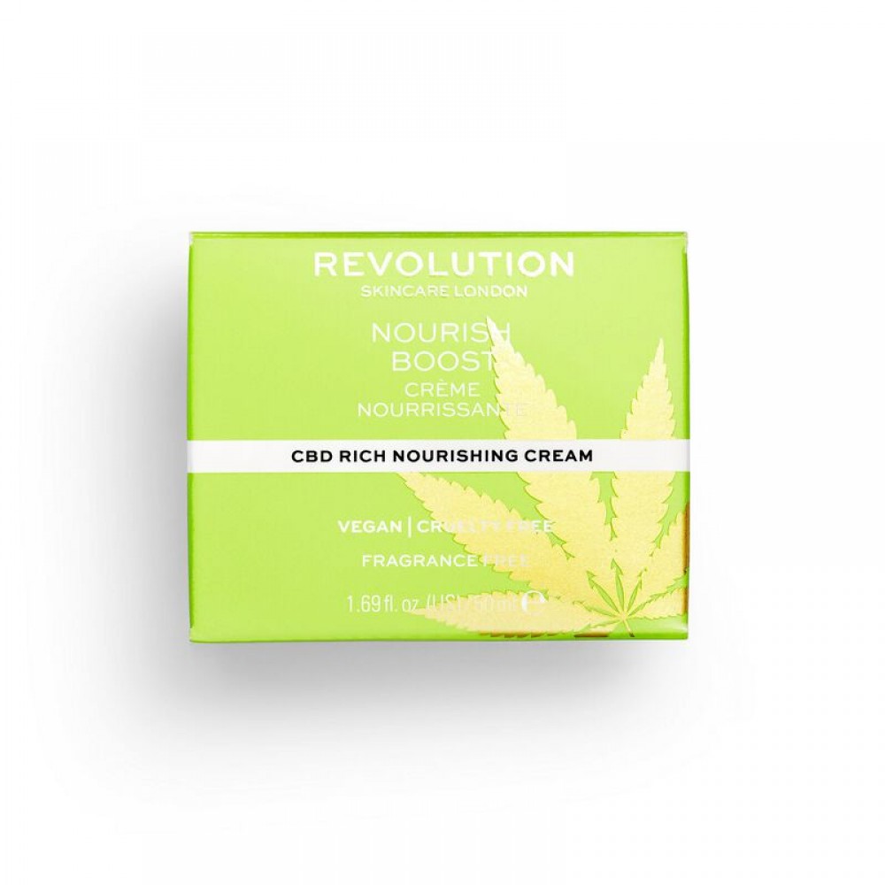 Revolution Skincare CBD Nourish Boost Cream 50ml SKINCARE