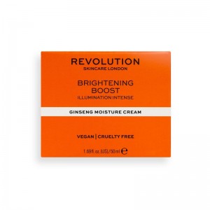 Revolution Skincare Brightening Boost Ginseng Moisture Cream 50ml  SKINCARE