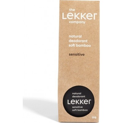 The Lekker Company Natural Deodorant Sensitive Soft Bamboo