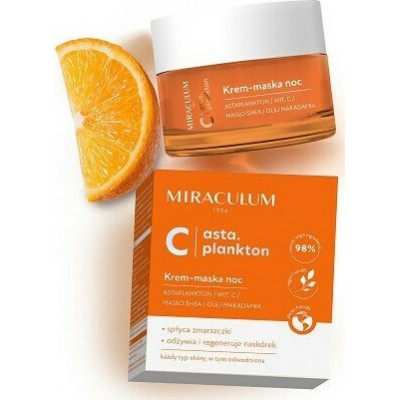 Miraculum Astaplankton Vitamin C Night Cream-Mask 50ml (All Skin Types)