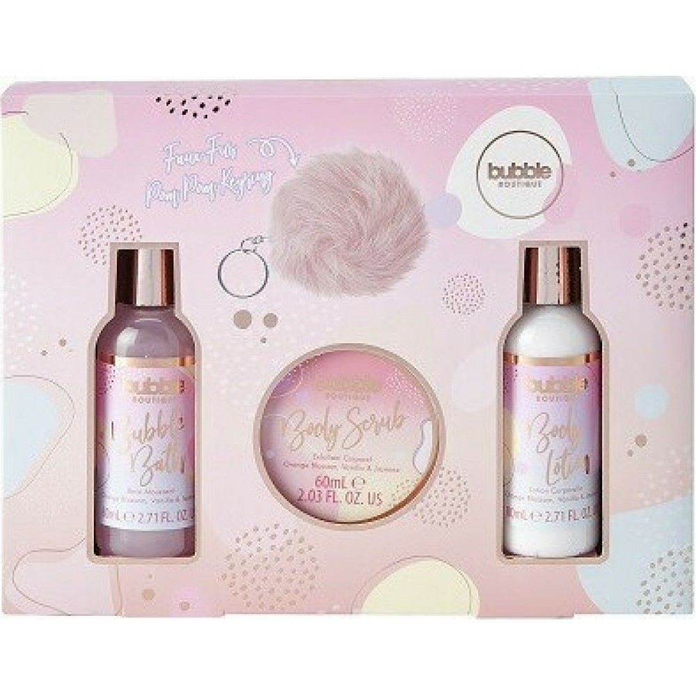 Style and Grace Bubble Boutique Keyring Gift Set Eco Packaging (220ml) BODY CARE