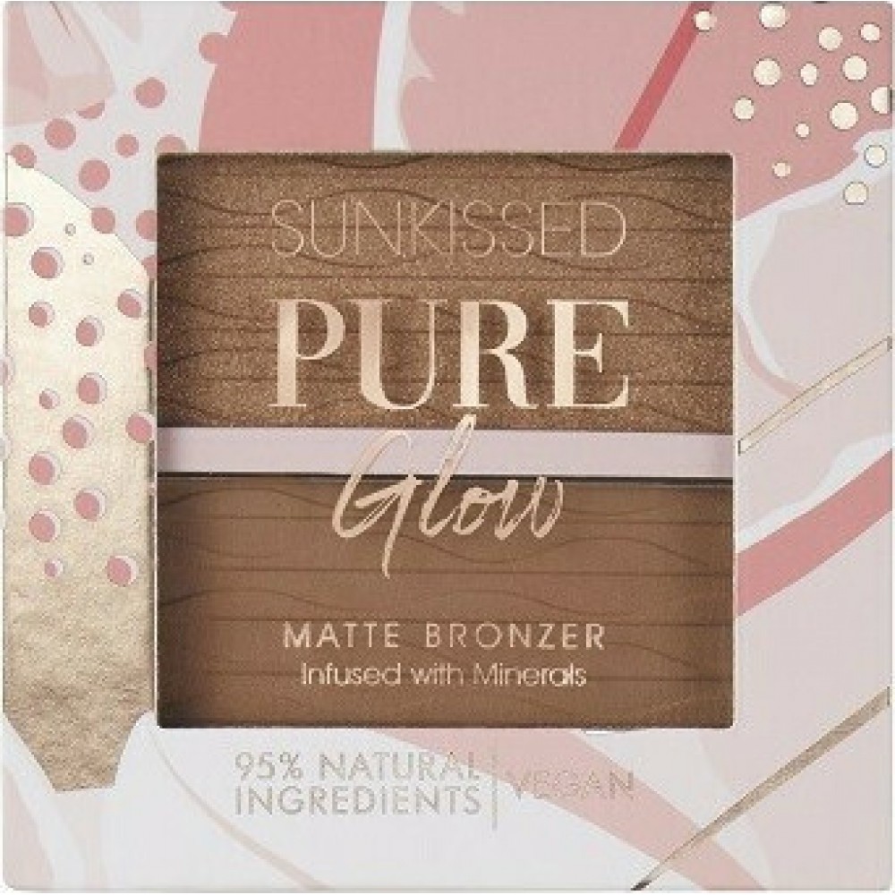Sunkissed Pure Glow Matte Bronzer Palette (13g) Μακιγιάζ