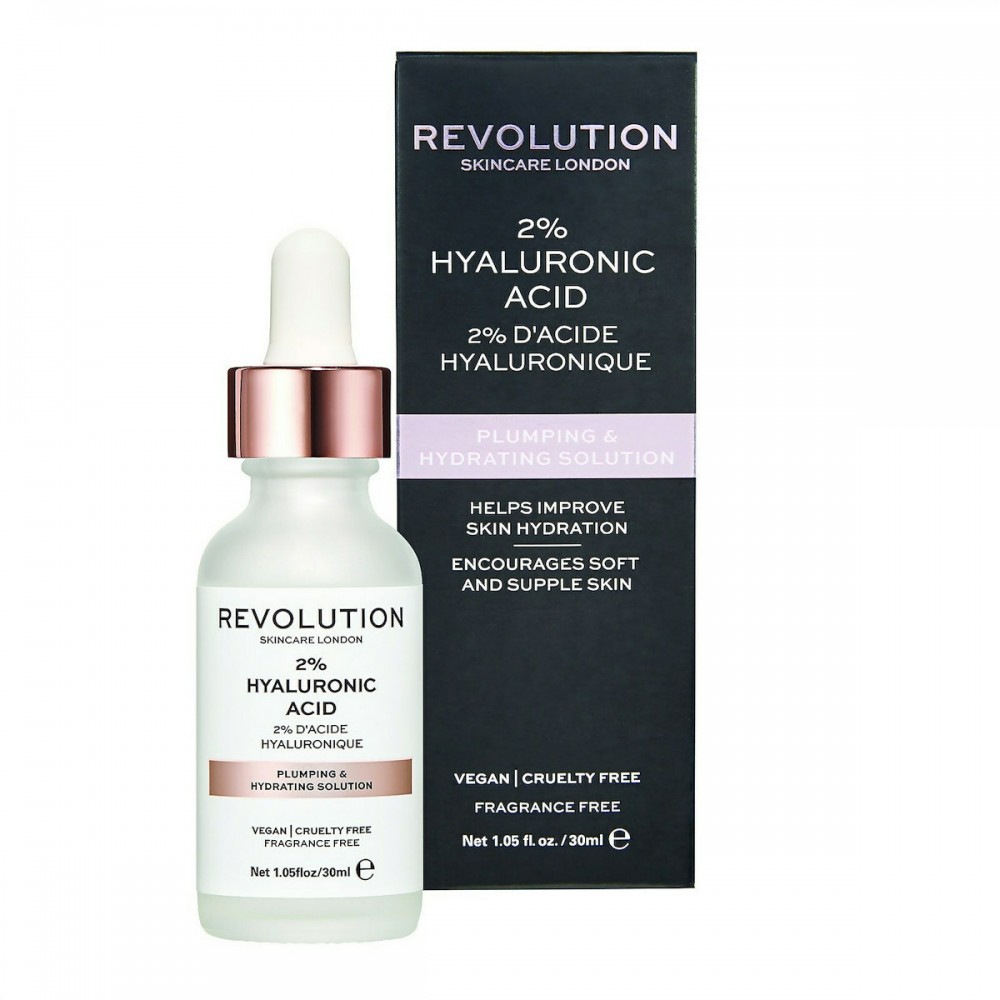 Revolution Skincare Plumping and Hydrating Serum - 2% Hyaluronic Acid Περιποίηση Προσώπου