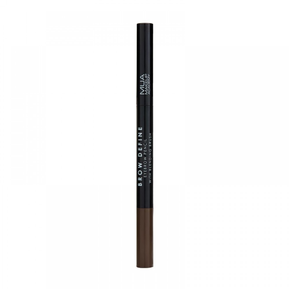 Mua Brow Define Eyebrow Pencil With Blending Brush Dark Brown MAKEUP