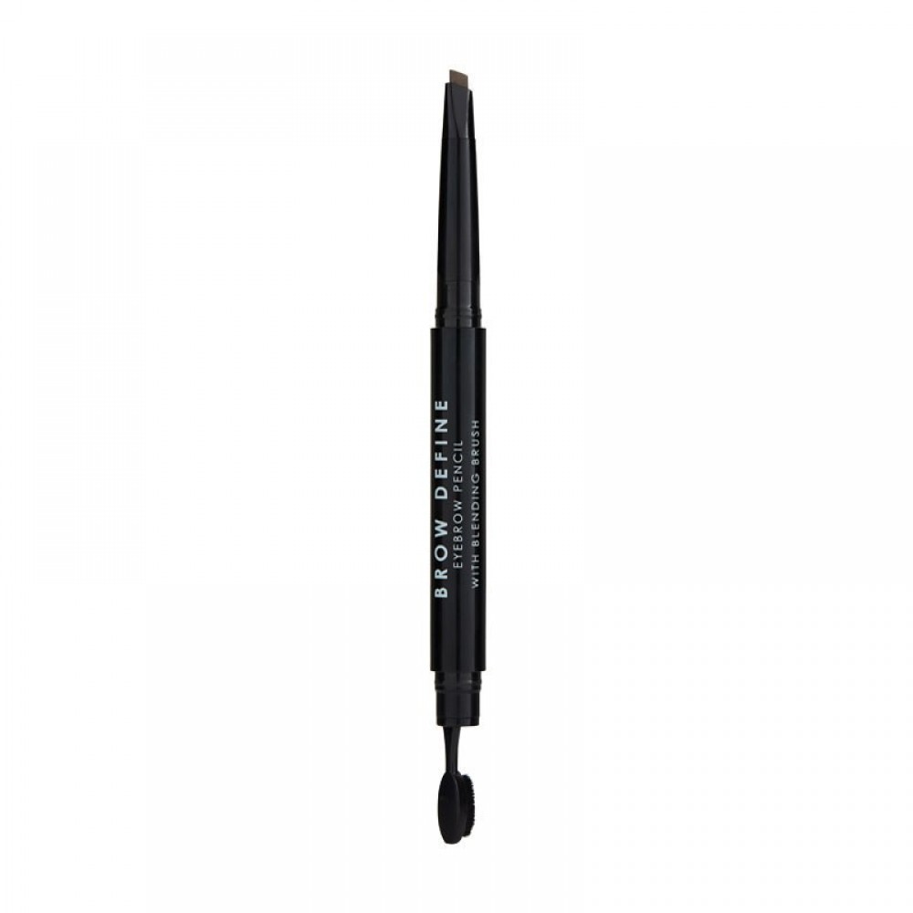 Mua Brow Define Eyebrow Pencil With Blending Brush Dark Brown MAKEUP