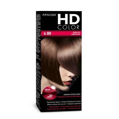Farcom HD Color 6.88 Σοκολατί 60ml