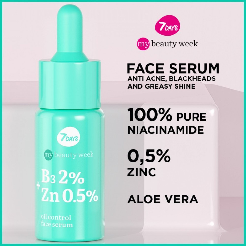 7 Days Mb B3 Zn Oil Control Face Serum SKINCARE