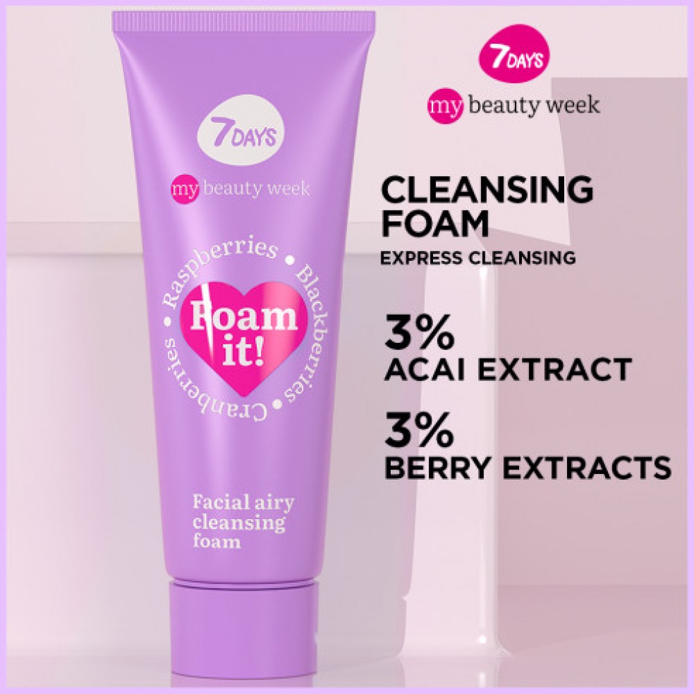 7 Days Mb Foam It Facial Airy Cleansing Foam SKINCARE