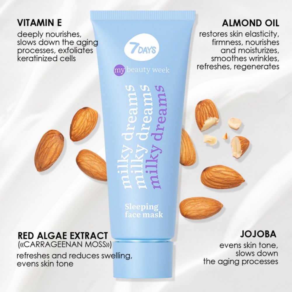 7 Days Mb Milky Dreams Sleeping Face Mask SKINCARE