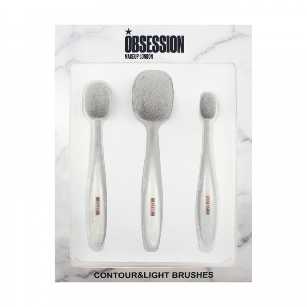 Makeup Obsession Marble Contour and Light Brush Set Μακιγιάζ