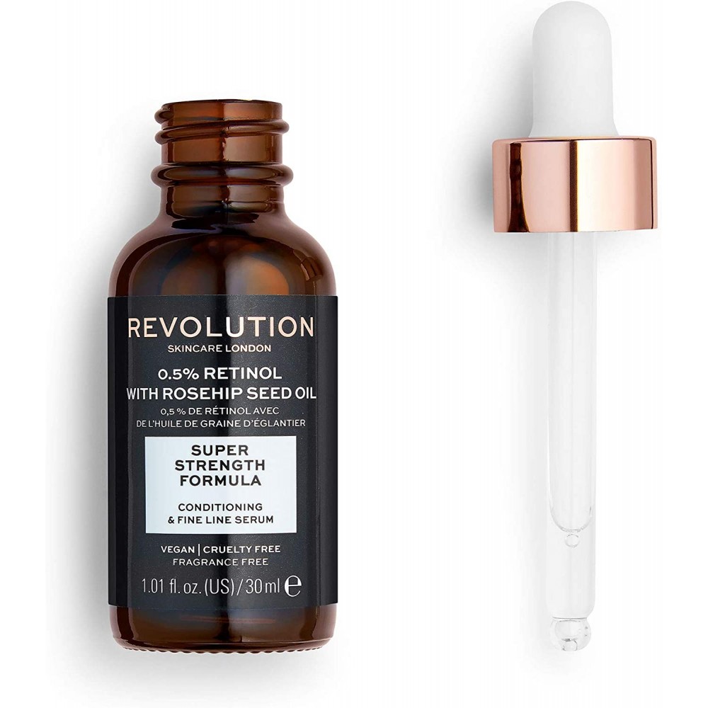 Revolution Skincare 0.5% Retinol and Rosehip Seed Oil Smoothing Serum SKINCARE