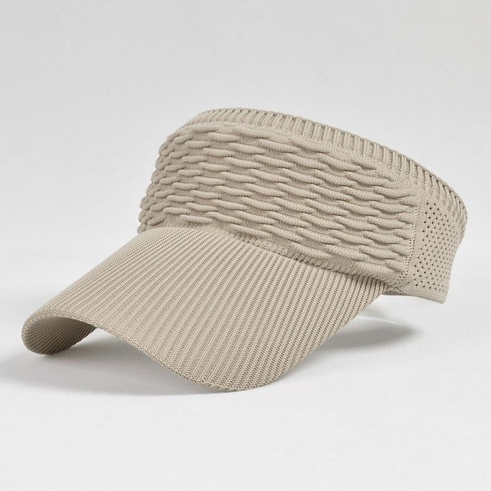 Visor Γυναικείο καπέλο ελαστικό Μπεζ ACCESSORIES