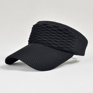 Visor Γυναικείο καπέλο ελαστικό Μαύρο ACCESSORIES