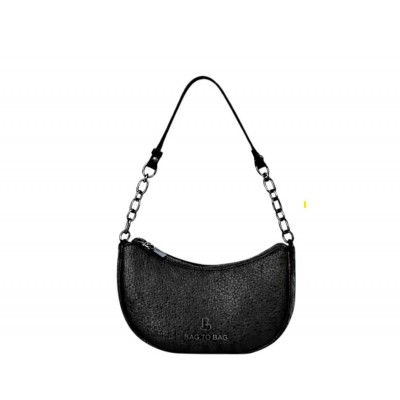 Bag to Bag μικρό τσαντακι ημισεληνο Black