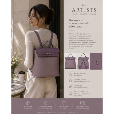 Bag to Bag Σακίδιο πλάτης P-6177 Purple 