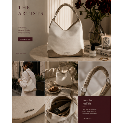 Bag to Bag Τσάντα Ώμου A8010 White