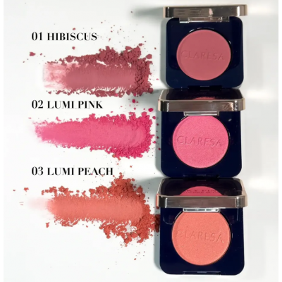 Claresa Care All Day Silky Pinch Powder Blush 02 - Lumi Pink