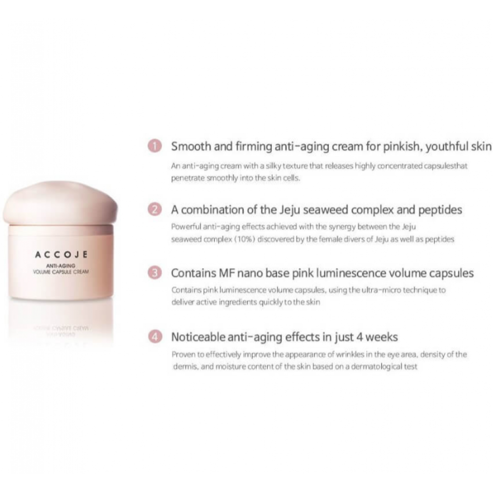 Accoje Anti-Aging Volume Capsule Cream 50ml SKINCARE