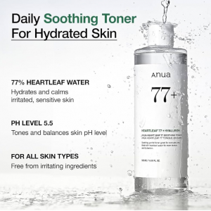Anua Heartleaf 77% Soothing Toner 500ml SKINCARE
