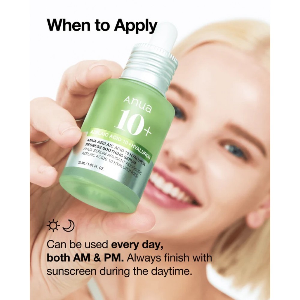 Anua Azelaic Acid 10 Hyaluron Soothing Serum 30ml SKINCARE
