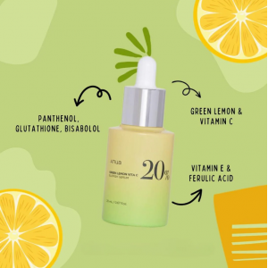 Anua Green Lemon Vitamin C Blemish Serum 20ml SKINCARE