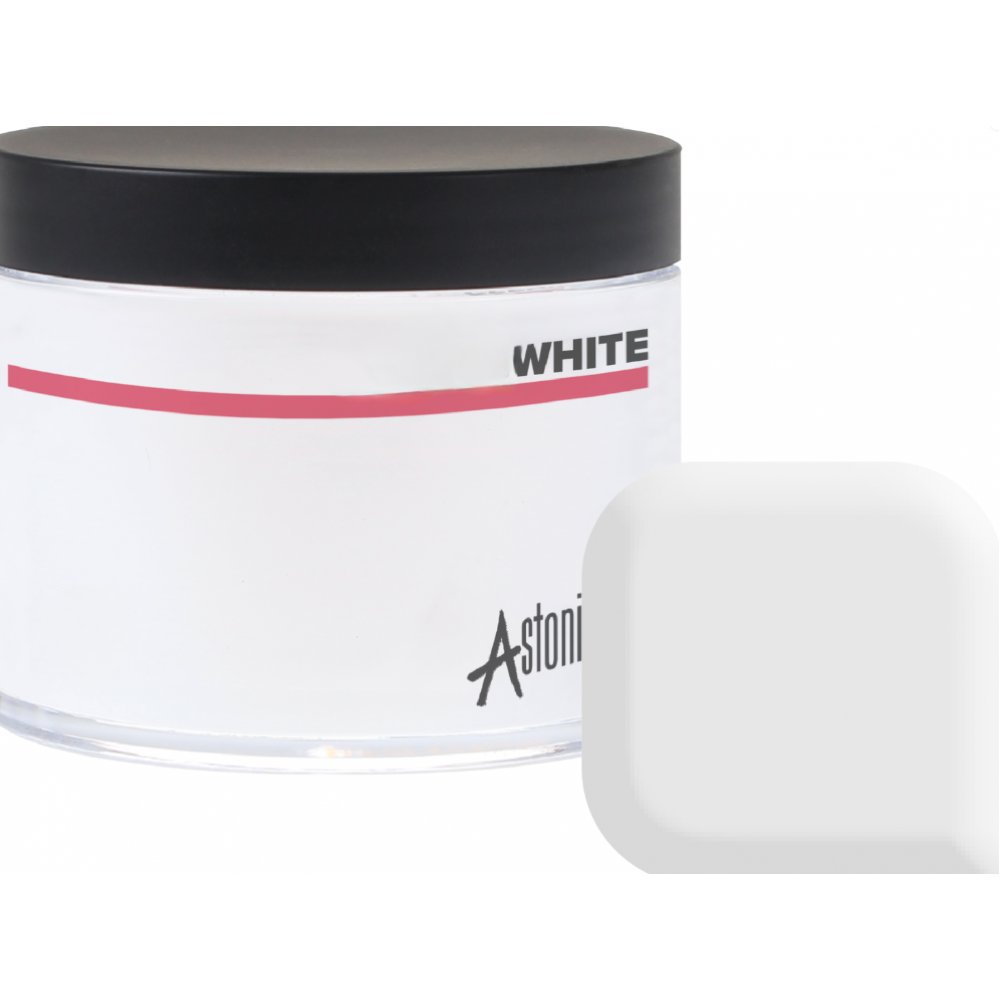 Astonishing Acrylic Powder Mega White 10g NAILS