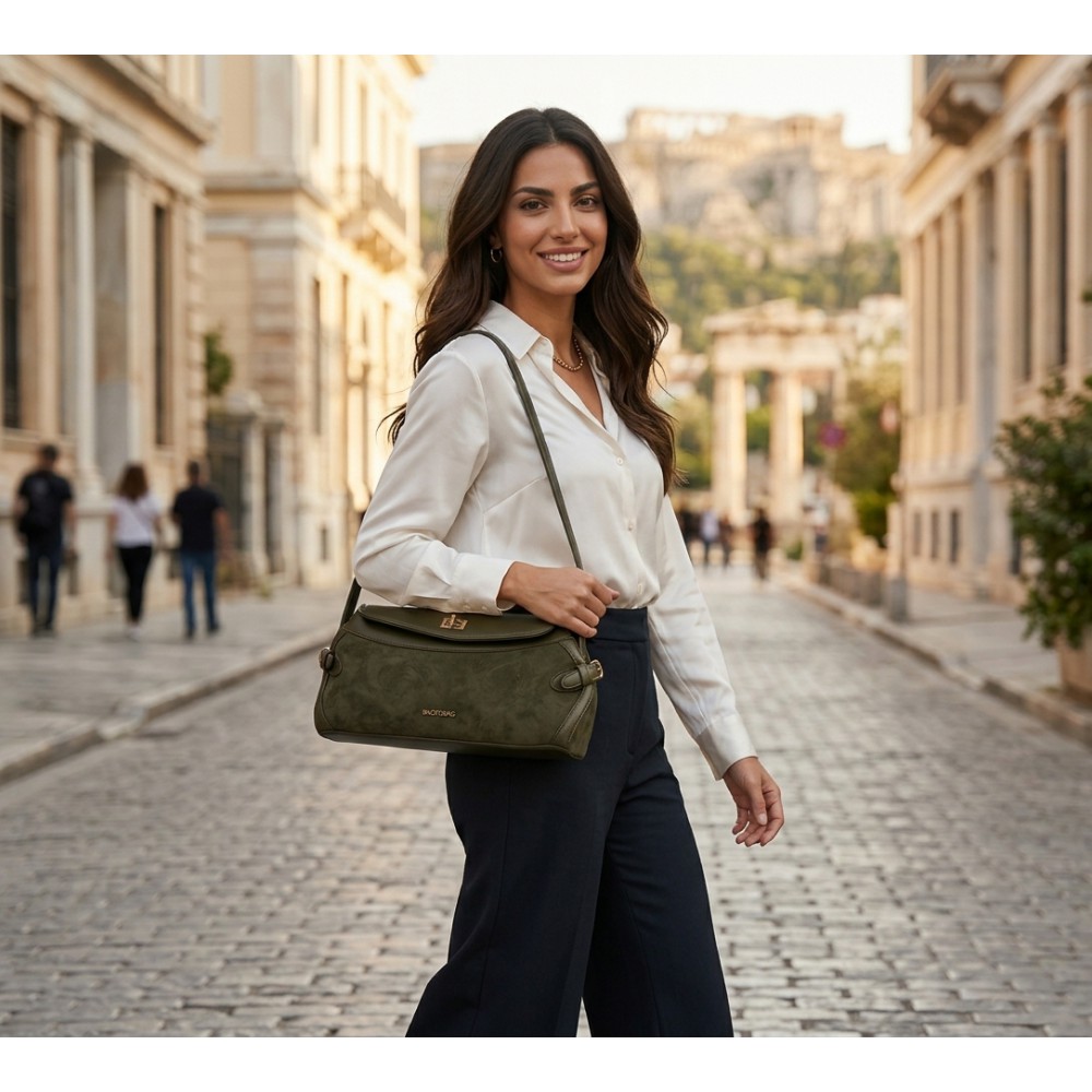 Bag to Bag Τσάντα Ώμου SW8979 Πράσινο ACCESSORIES