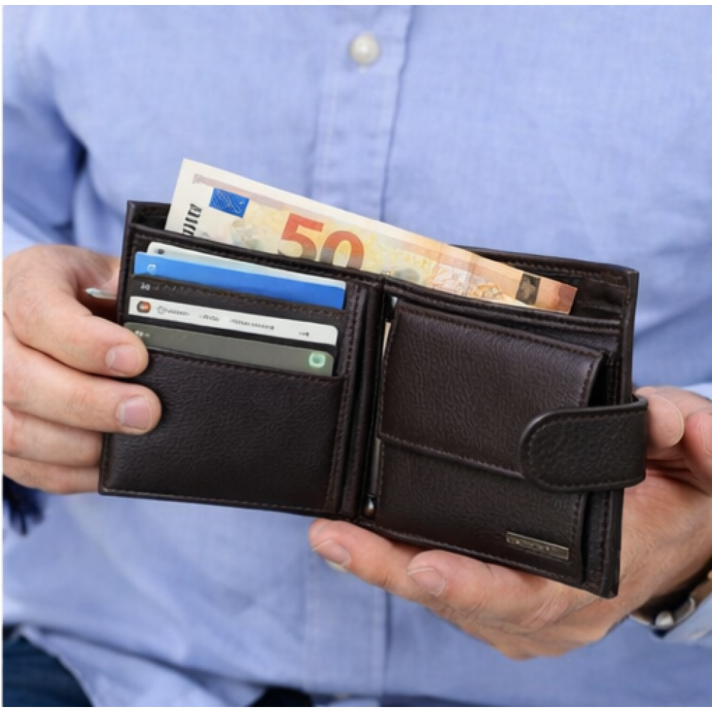 Bag to Bag Ανδρικό Πορτοφόλι Black 39142 ACCESSORIES