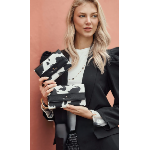 Bag to Bag Πορτοφόλι με Animal Print Cow ACCESSORIES