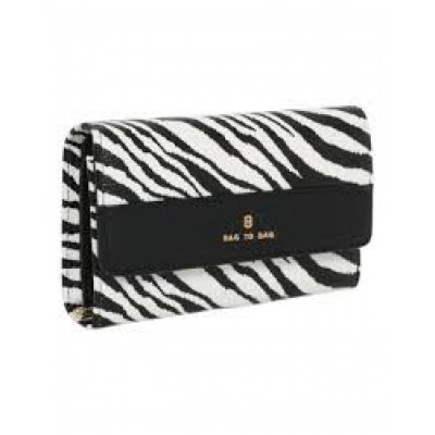 Bag to Bag Πορτοφόλι με Animal Print Zebra