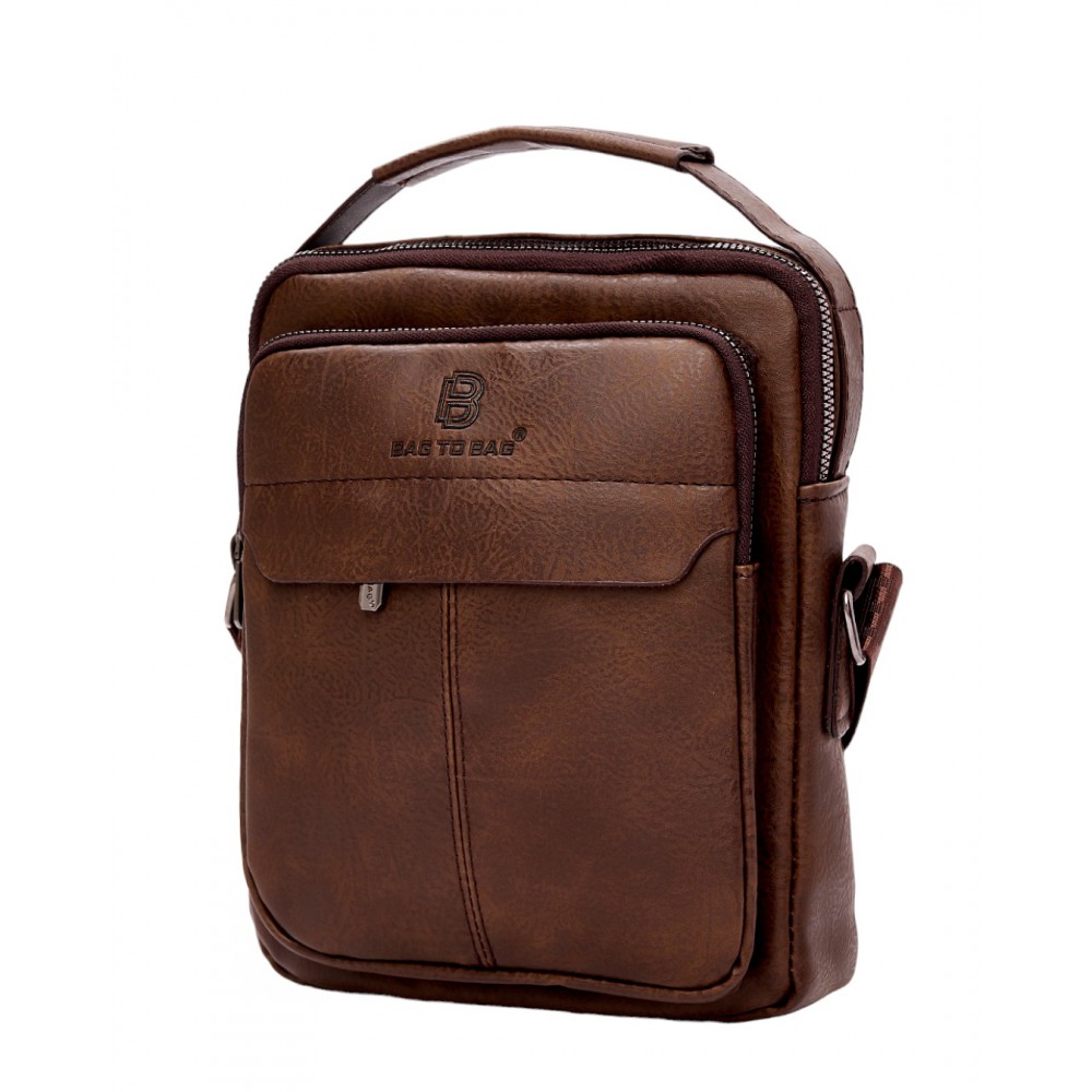 Bag to Bag Τσαντάκι Χιαστί -1828-2 Καφέ ACCESSORIES