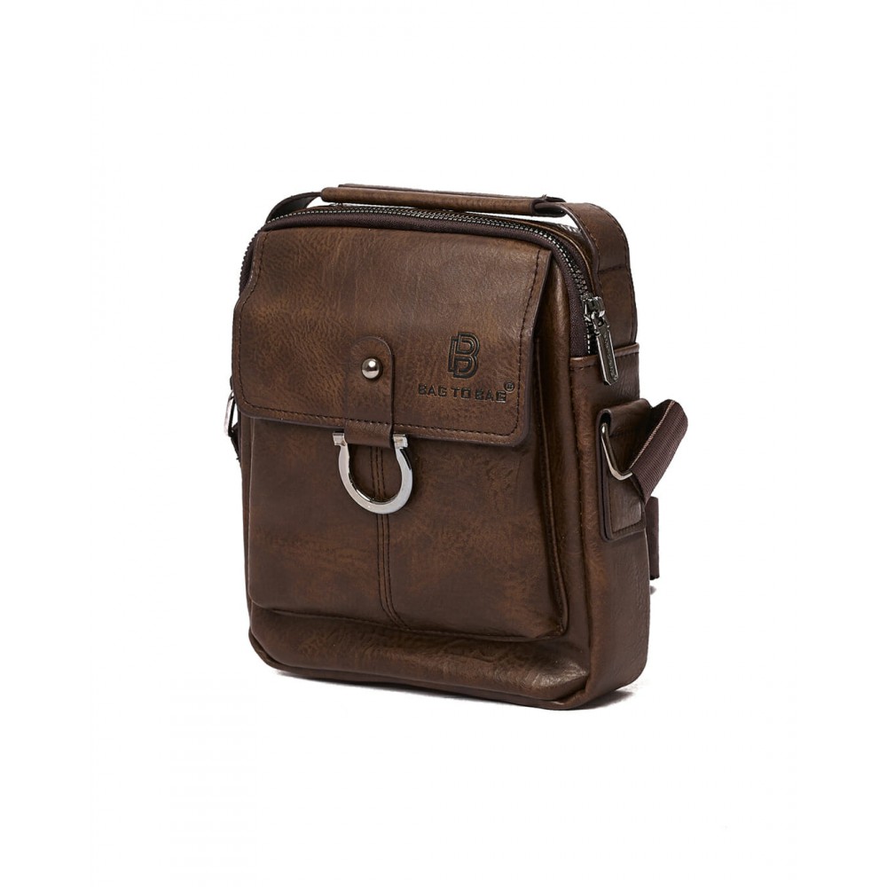 Bag to Bag Τσαντάκι χιαστί -MD-3081-2 Καφέ ACCESSORIES