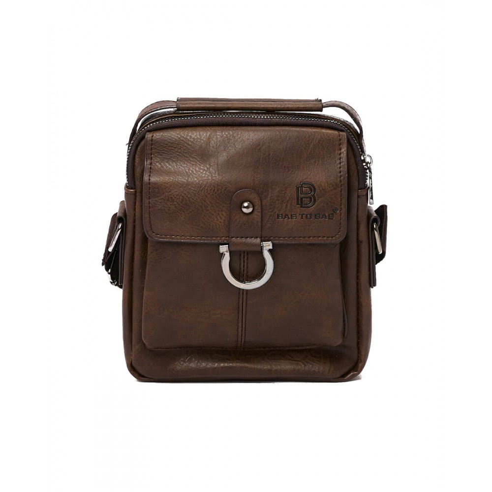 Bag to Bag Τσαντάκι χιαστί -MD-3081-2 Καφέ ACCESSORIES