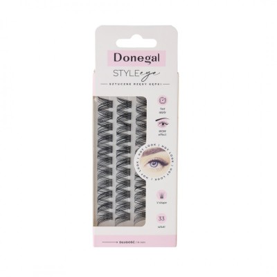 Donegal V-Eye Style False Eyelashes (14mm)