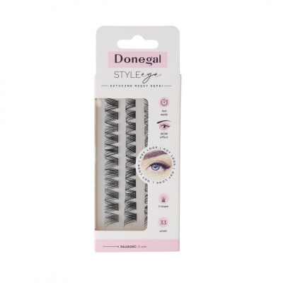Donegal V-Eye Style False Eyelashes (12mm) D4487