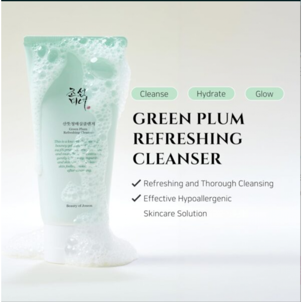 Beauty Of Joseon Green Plum Refreshing Cleanser 100ml SKINCARE