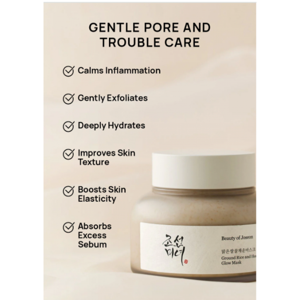 Beauty of Joseon Ground Rice and Honey Glow Mask 150ml SKINCARE