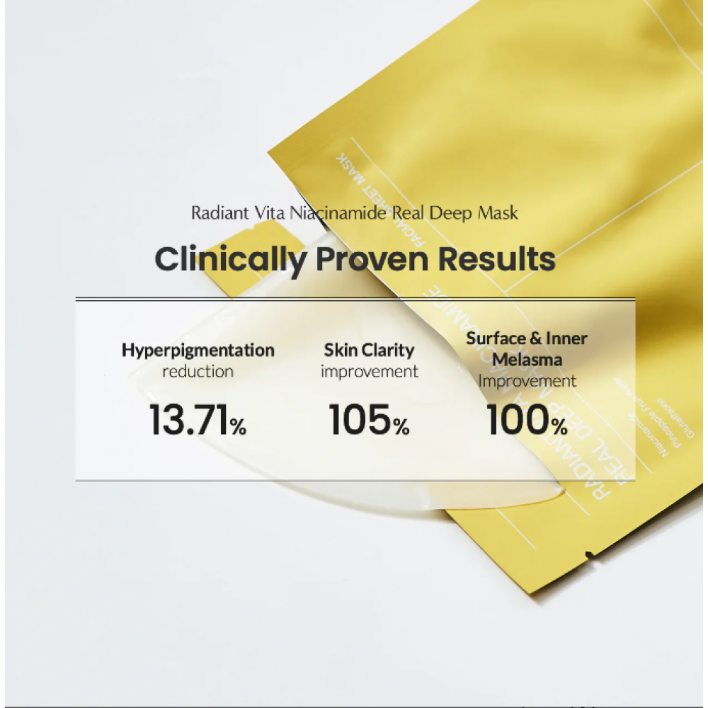 Biodance Radiant Vita Niacinamide Real Deep Mask 1 τμχ SKINCARE