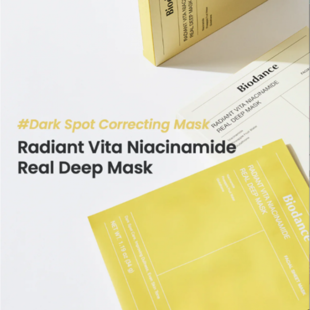 Biodance Radiant Vita Niacinamide Real Deep Mask 1 τμχ SKINCARE