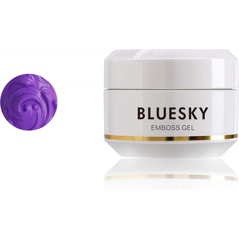 Bluesky Emboss Gel Purple 11 Nail Art 8gr NAILS