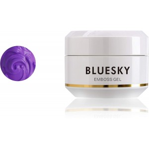 Bluesky Emboss Gel Purple 11 Nail Art 8gr NAILS