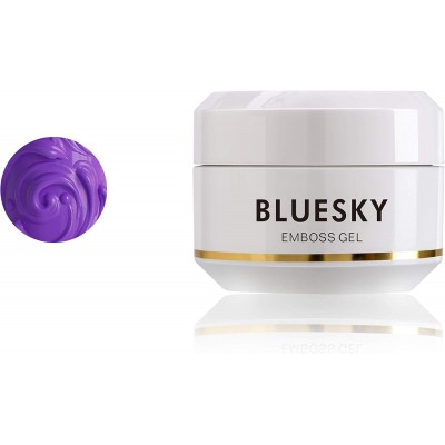 Bluesky Emboss Gel Purple 11 Nail Art 8gr