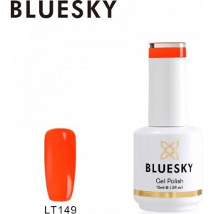 Bluesky Ημιμόνιμο Βερνίκι LT149 Tangerine πορτοκαλί neon 15ml NAILS
