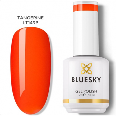 Bluesky Ημιμόνιμο Βερνίκι LT149 Tangerine πορτοκαλί neon 15ml
